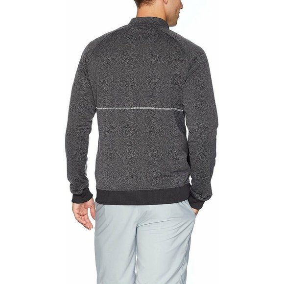 Adidas Golf Men's Size S Full Zip Jacket Black/Gray NWT - Picture 3 of 7